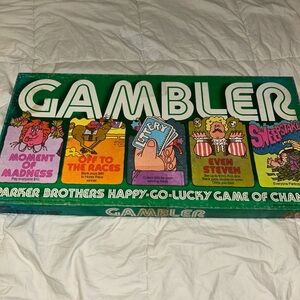 Parker Brothers The Gambler Board Game 1977 *Complete*